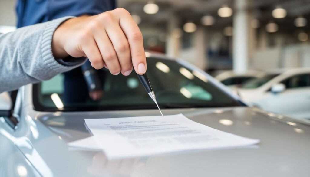 Скрытые расходы при покупке автомобиля в автосалоне. - иллюстрация