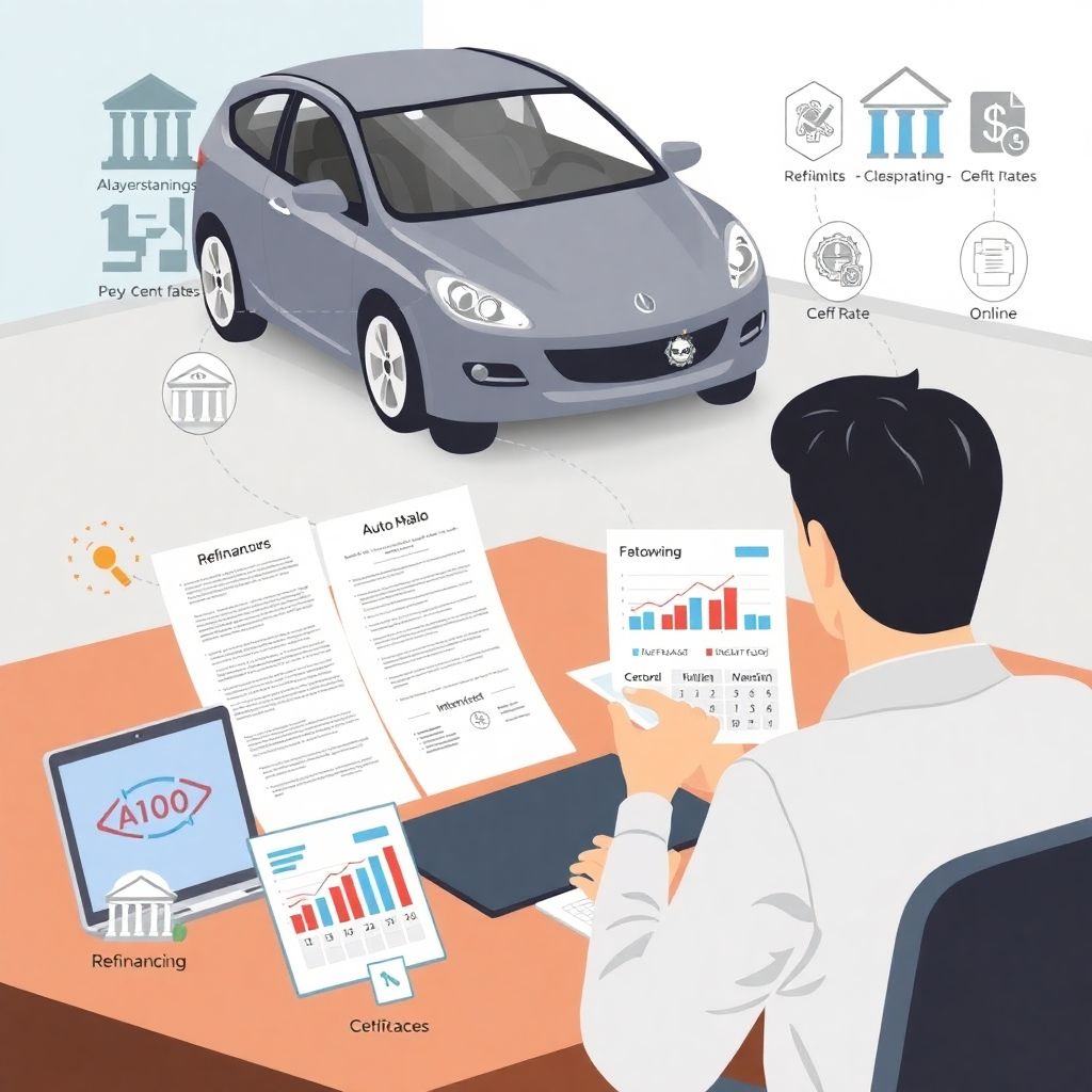 Рефинансирование автокредита: как снизить ежемесячный платеж.