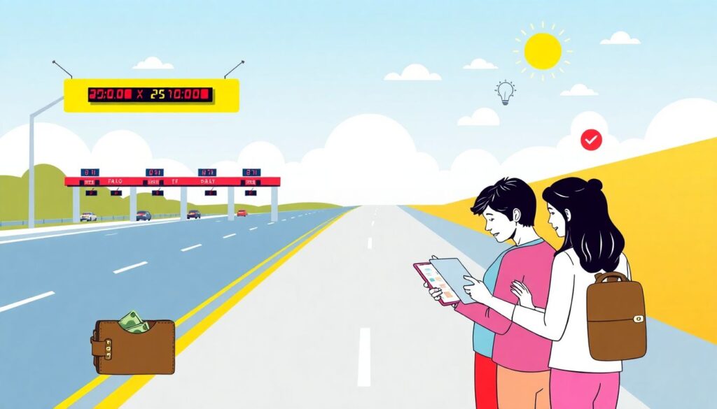 Расходы на платные дороги: как планировать бюджет для путешествий. - иллюстрация