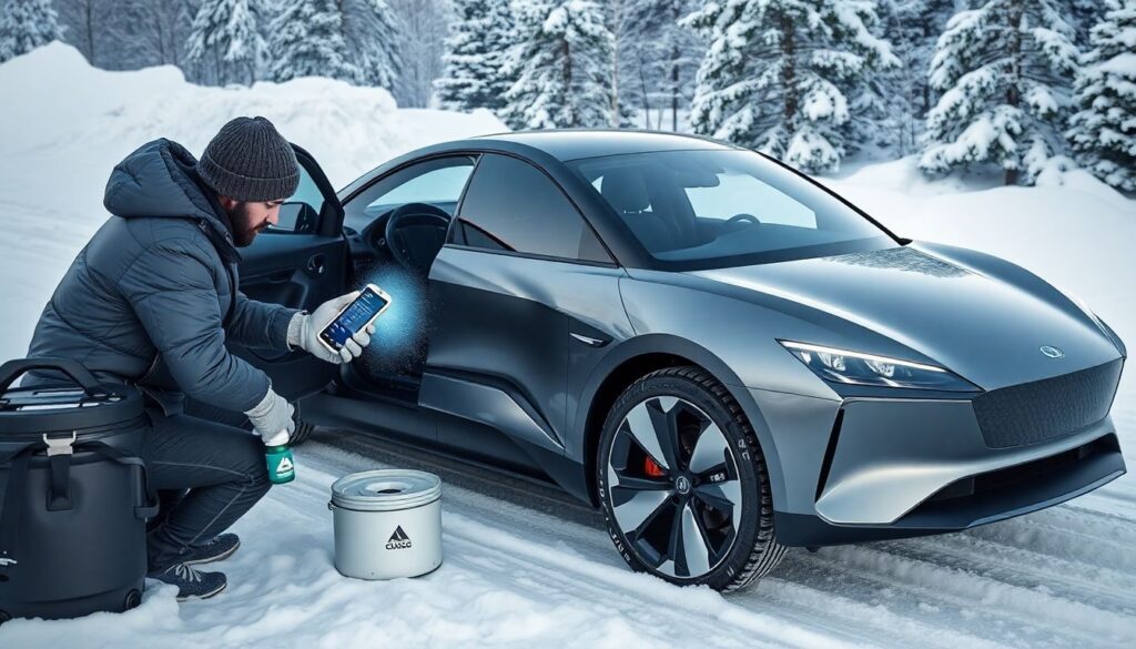 Расходы на подготовку автомобиля к зиме. - иллюстрация