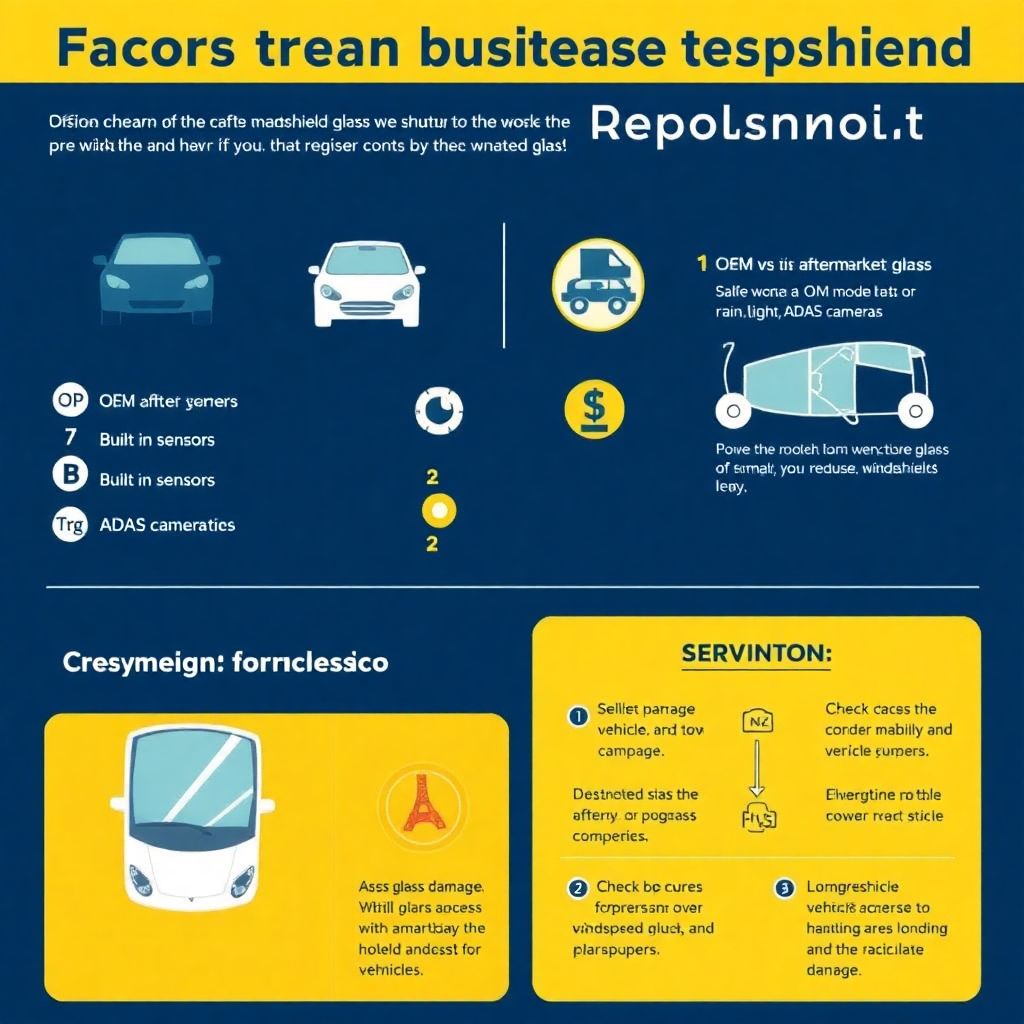 Стоимость замены лобового стекла: оригинал или аналог?