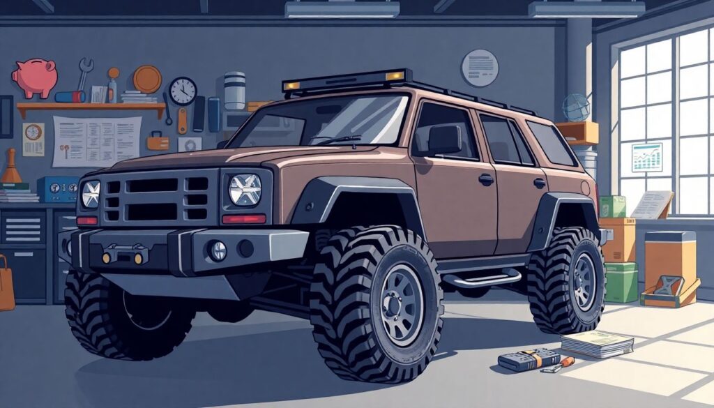 Стоимость владения рамным внедорожником. - иллюстрация