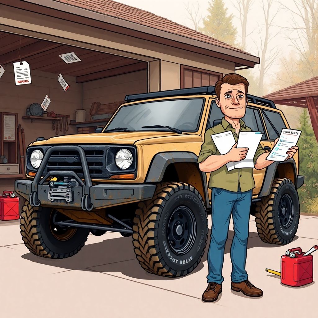 Стоимость владения рамным внедорожником.