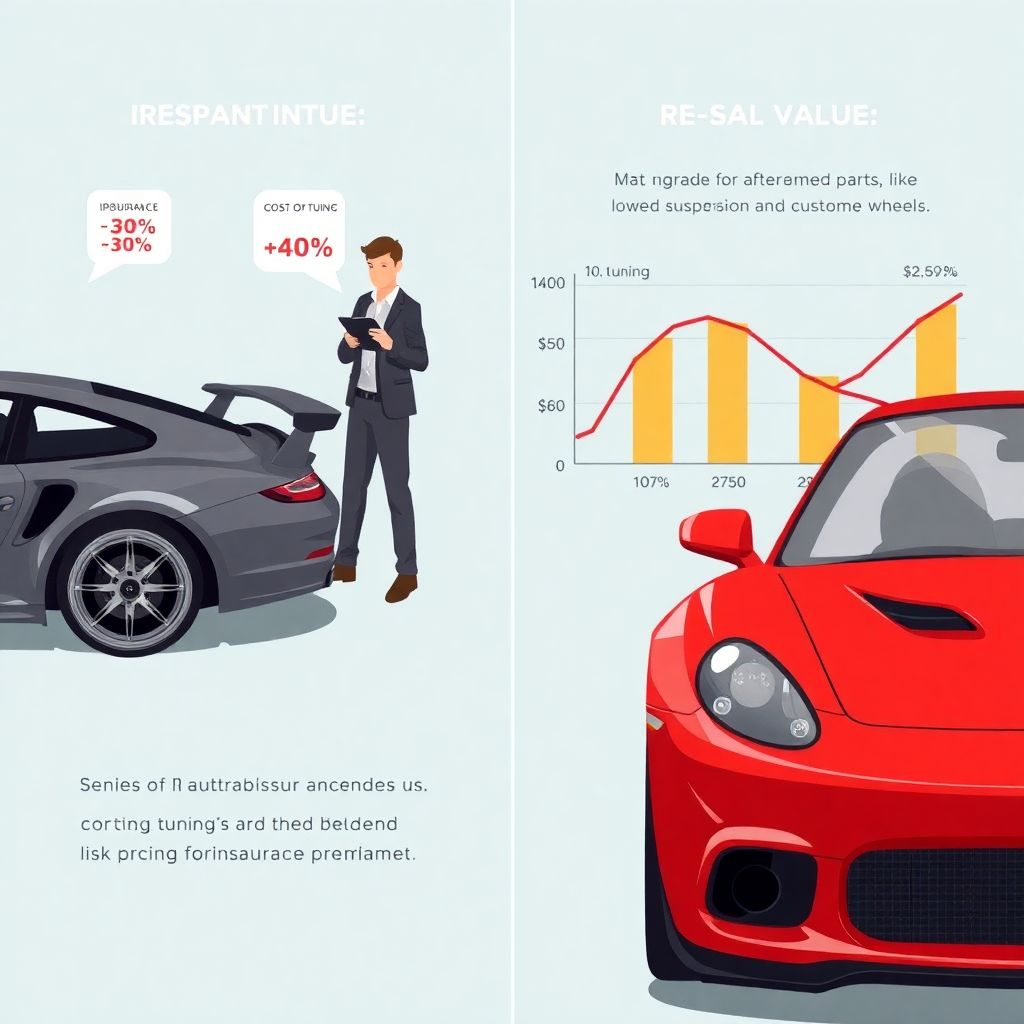 Как влияет тюнинг на стоимость страховки и рыночную цену авто.
