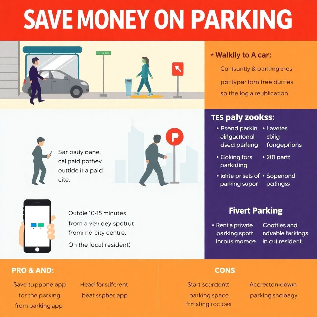 Расходы на платные парковки в центре города: как сэкономить.