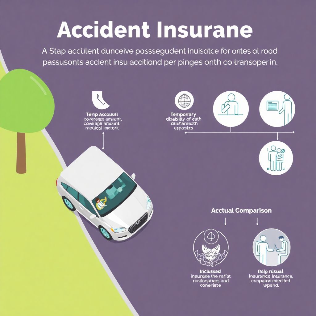 Страхование от несчастных случаев для водителя и пассажиров.