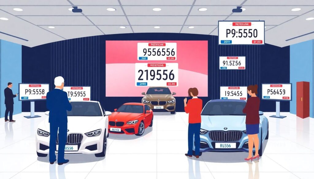 Как получить красивый госномер и сколько это может стоить. - иллюстрация