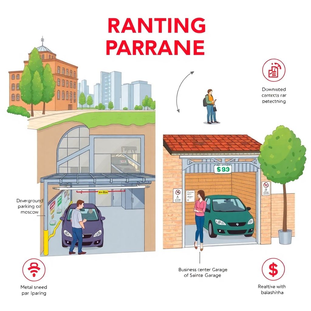 Стоимость аренды гаража или парковочного места.
