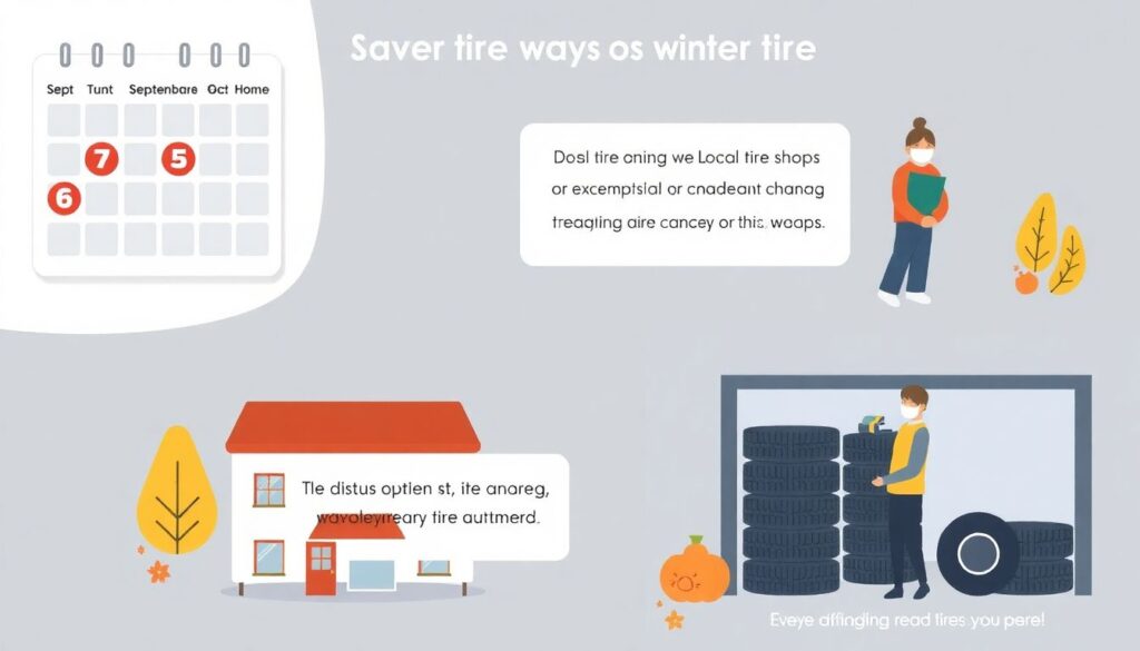 Сколько стоит переобуть кроссовер на зиму. - иллюстрация