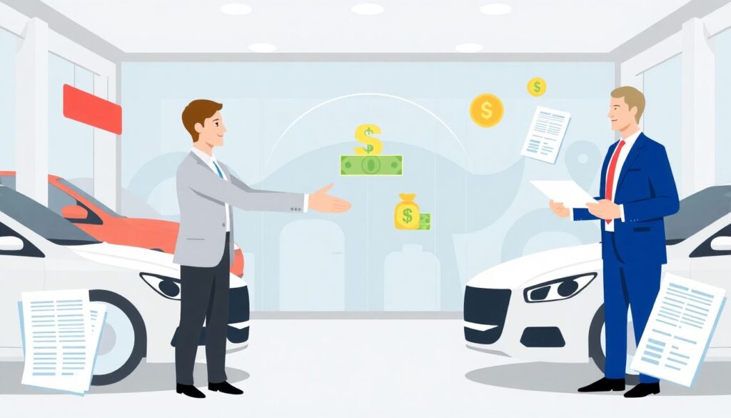 Что такое факторинговый кредит на автомобиль. - иллюстрация
