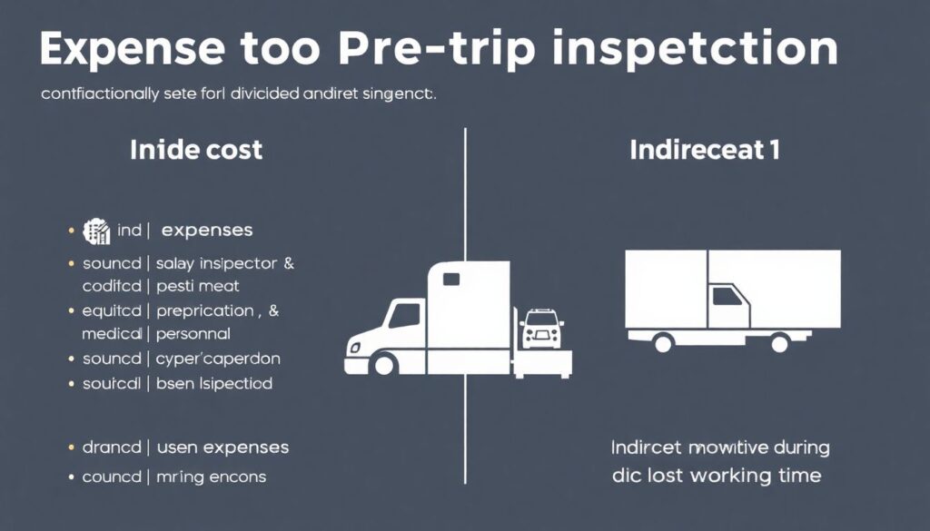 Расходы на предрейсовый осмотр для коммерческого транспорта. - иллюстрация
