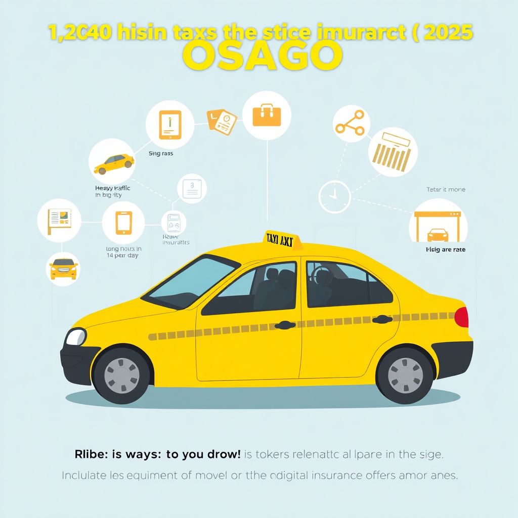ОСАГО для такси: почему так дорого и как сэкономить.