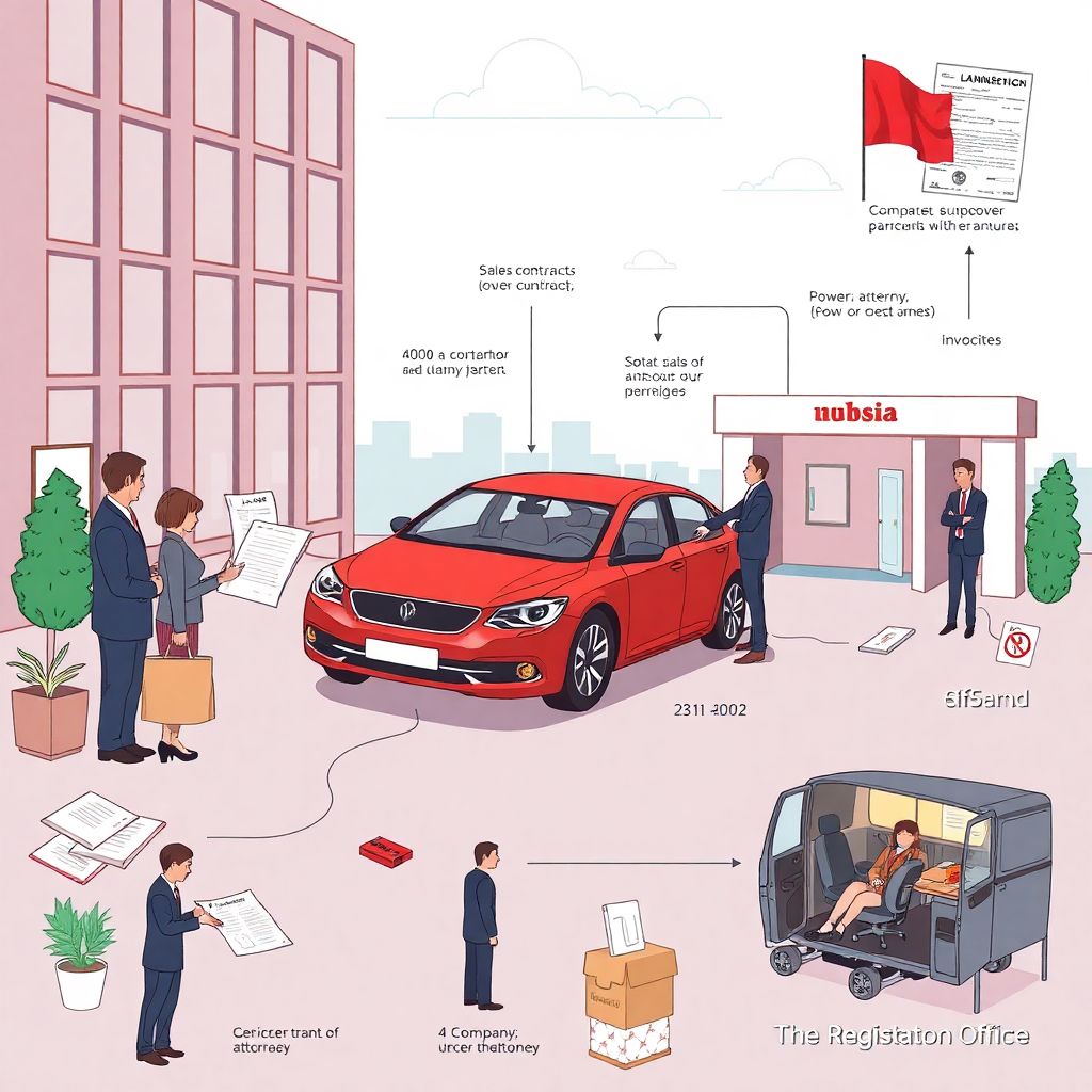 Покупка автомобиля у юридического лица: особенности и риски.