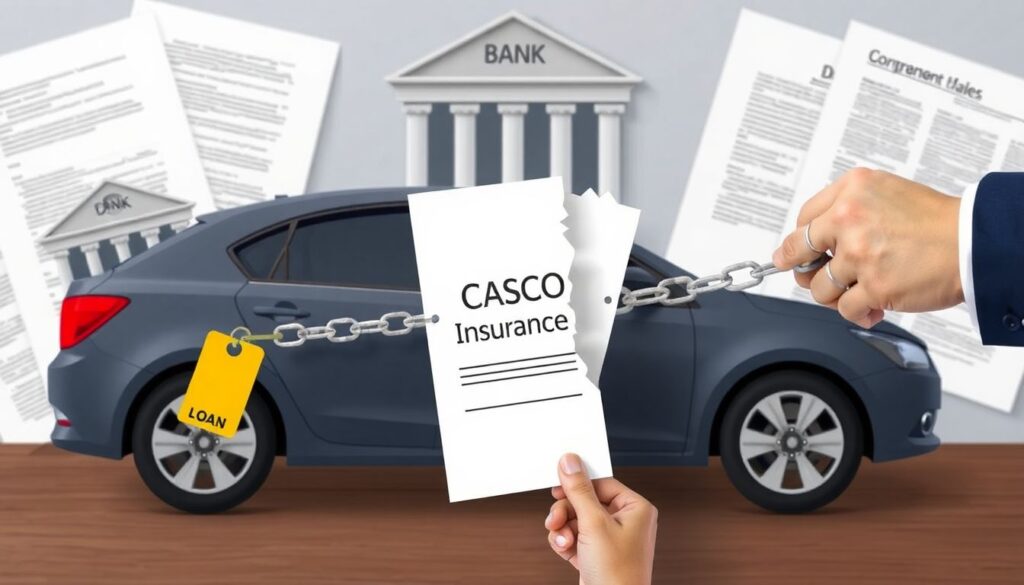 Как отказаться от КАСКО, если автомобиль в кредите. - иллюстрация
