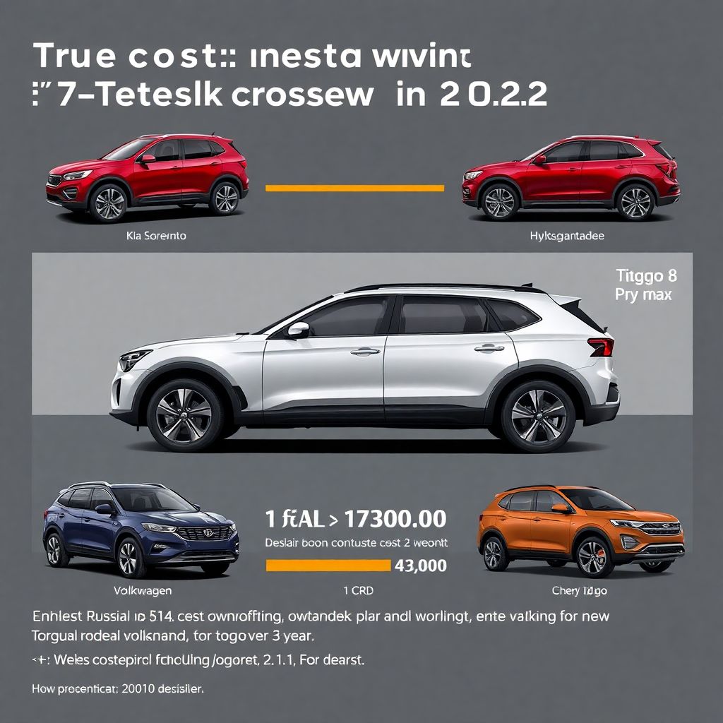 Стоимость владения семиместным кроссовером.