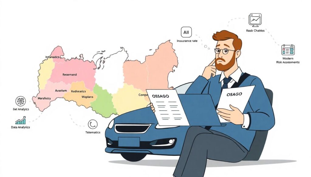 Как влияет регион прописки на стоимость ОСАГО. - иллюстрация