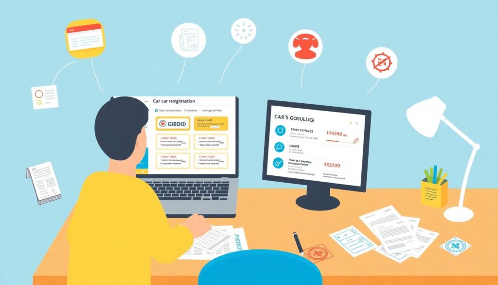 Сколько стоит переоформить машину на другого человека. - иллюстрация