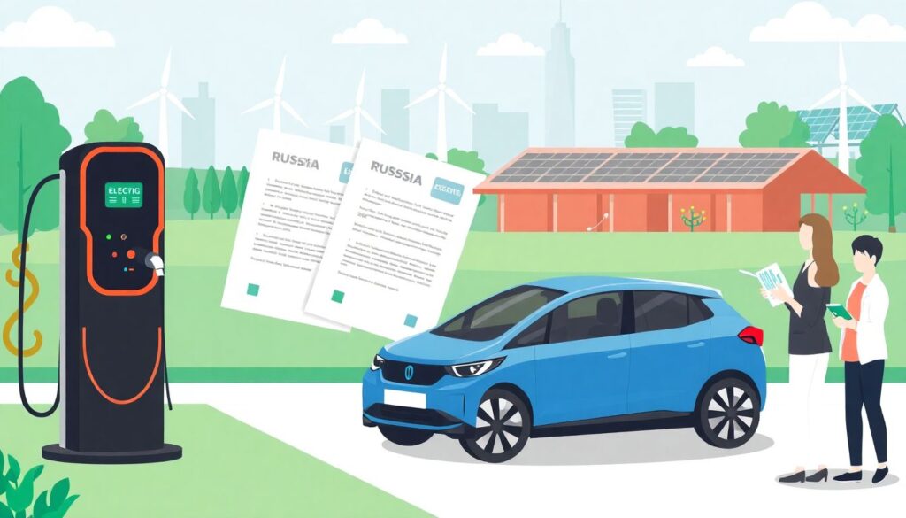 Субсидии на покупку электромобилей: как это работает в России. - иллюстрация