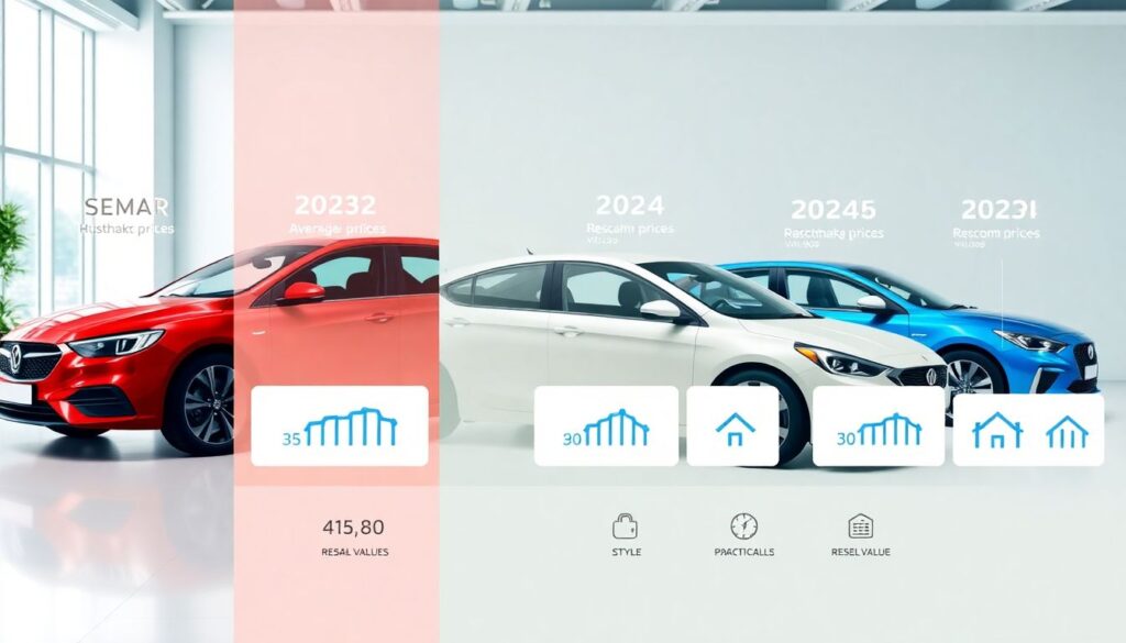 Как влияет тип кузова (седан, хэтчбек, универсал) на стоимость авто. - иллюстрация