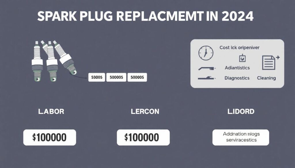 Сколько стоит замена свечей зажигания. - иллюстрация