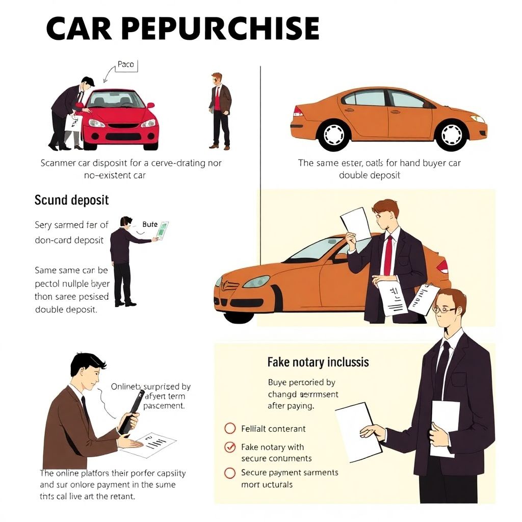 Как не стать жертвой мошенников при внесении залога за авто.