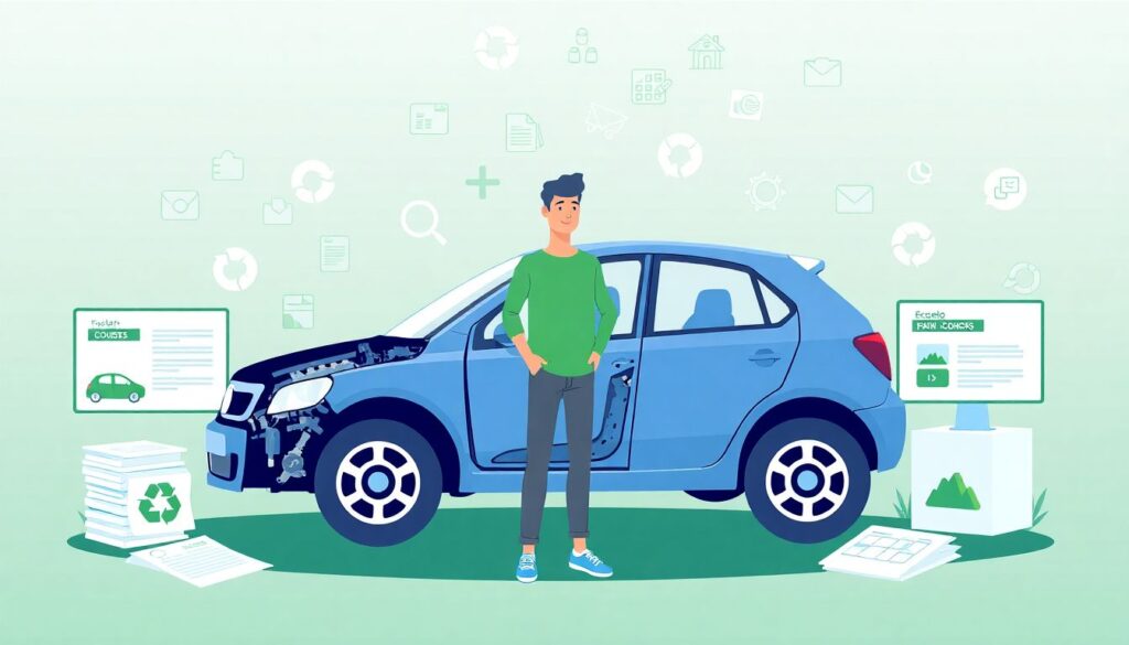 Как утилизировать старый автомобиль и получить за это деньги. - иллюстрация