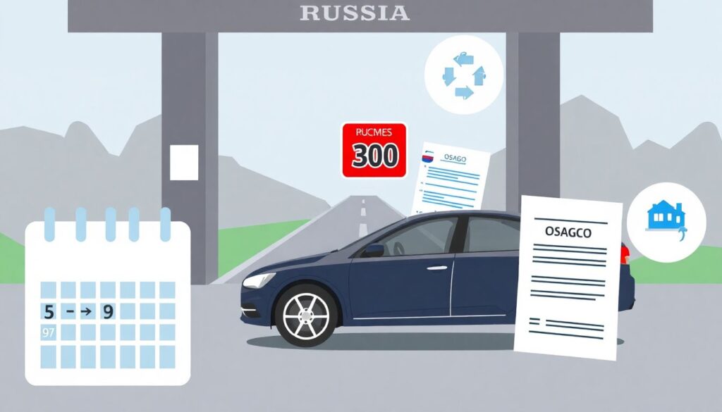 Как оформить ОСАГО на автомобиль с иностранными номерами. - иллюстрация