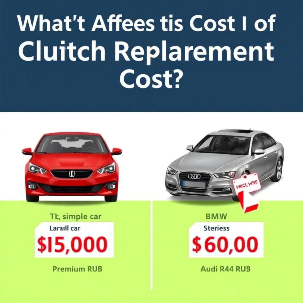 Сколько стоит замена сцепления на механической коробке передач.