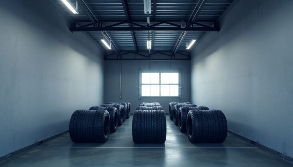 Как сезонное хранение шин помогает сэкономить в долгосрочной перспективе. - иллюстрация