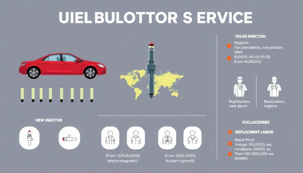 Сколько стоит замена форсунок на дизельном двигателе. - иллюстрация