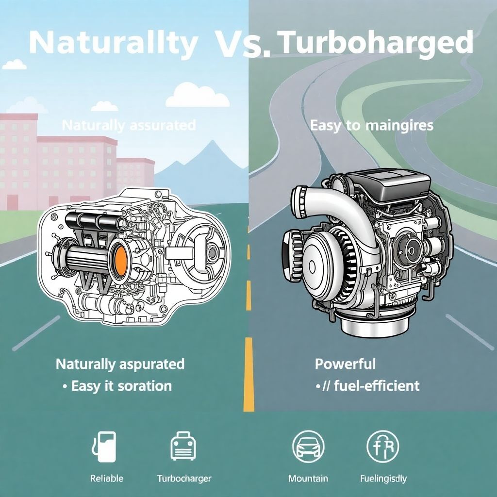 Как влияет тип двигателя (атмосферный, турбированный) на расходы.
