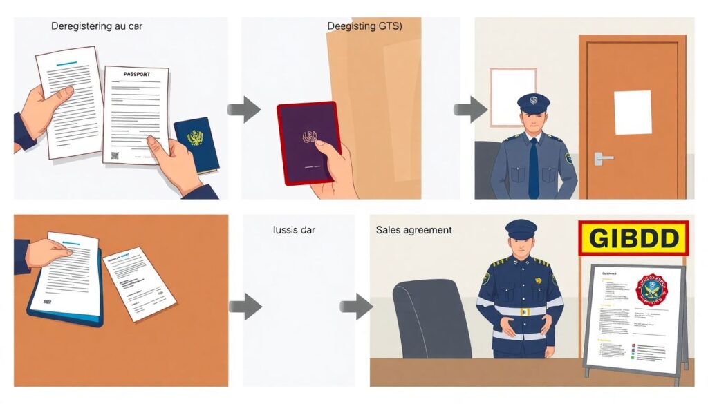 Как снять автомобиль с учета для продажи. - иллюстрация