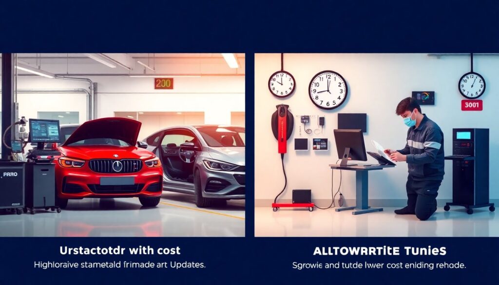 Расходы на обновление прошивки электронных блоков автомобиля. - иллюстрация