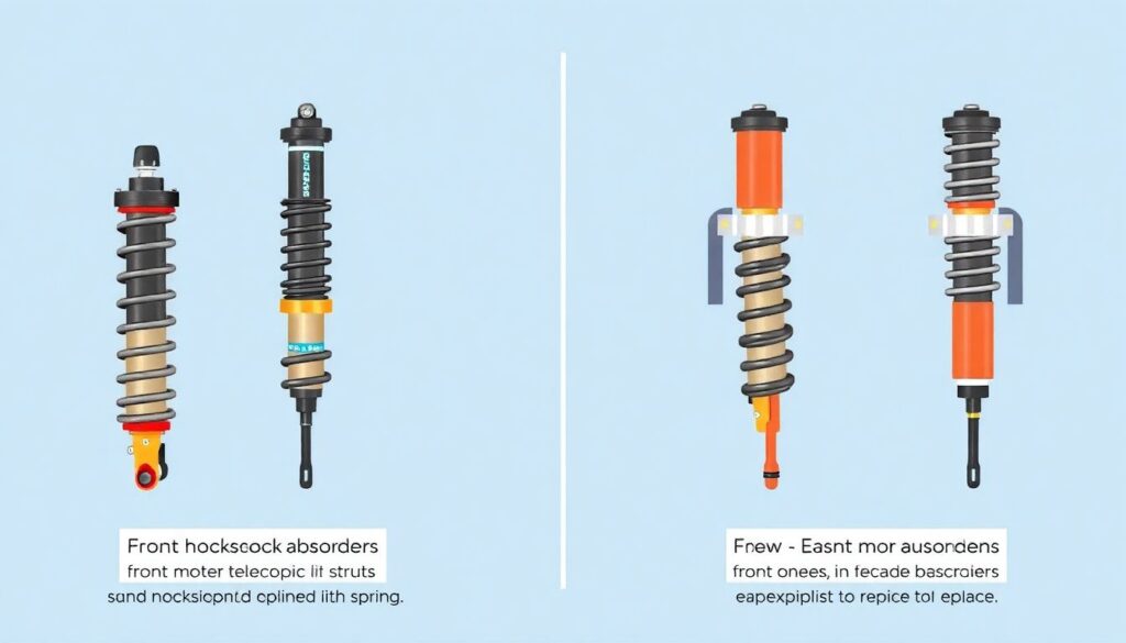Сколько стоит замена амортизаторов. - иллюстрация
