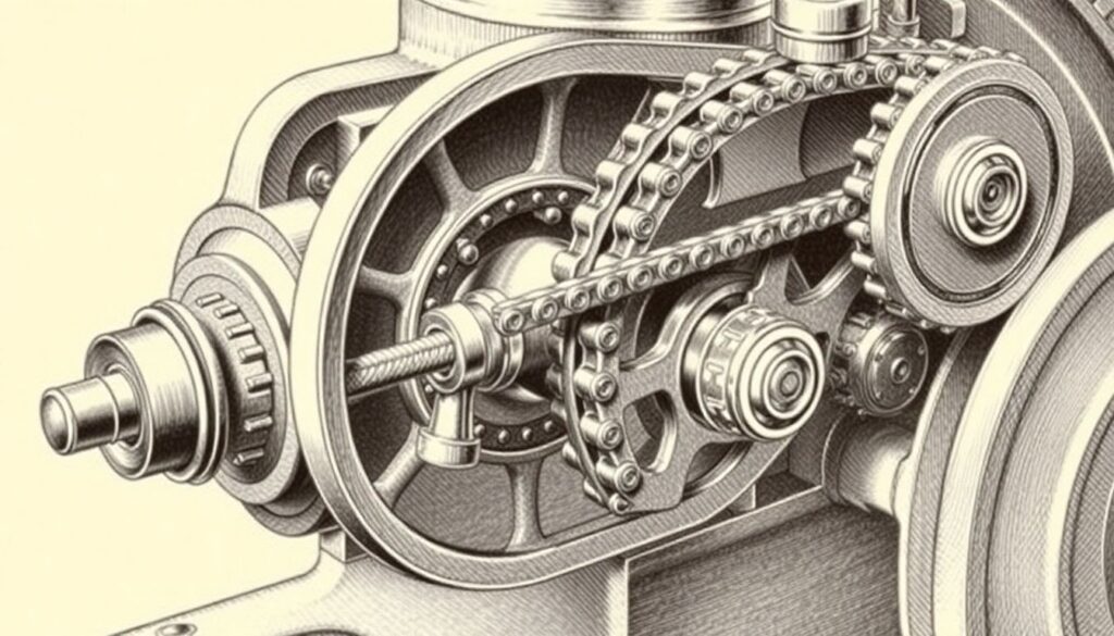 Сколько стоит замена цепи ГРМ. - иллюстрация