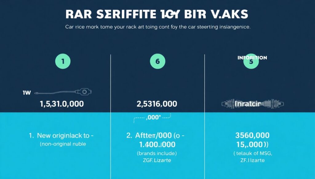 Сколько стоит замена рулевой рейки. - иллюстрация