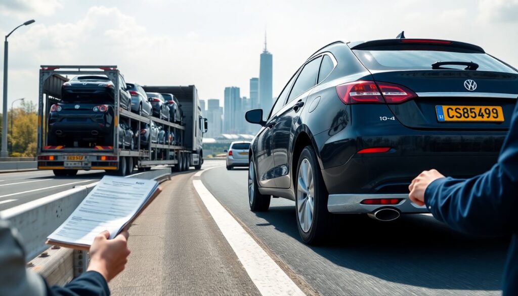 Перевозка автомобиля автовозом в другой город — как это сделать и сколько стоит Как перевезти автомобиль на автовозе в другой город и сколько это стоит. - иллюстрация