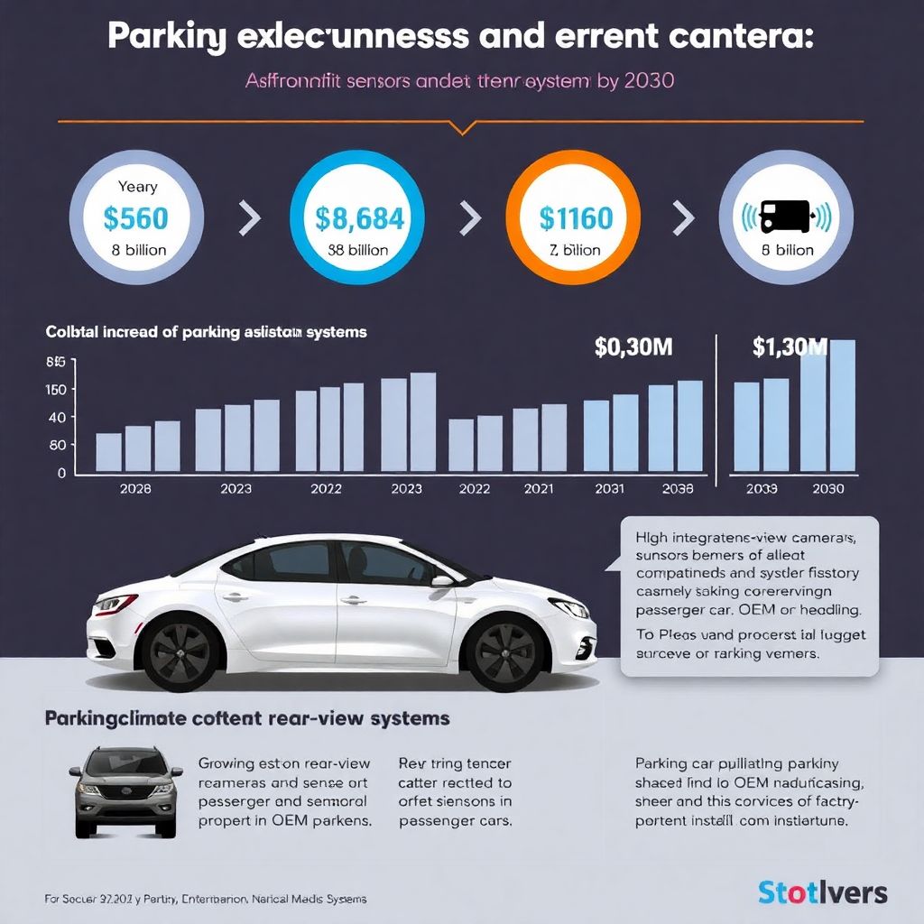 Расходы на парктроники и камеру заднего вида.