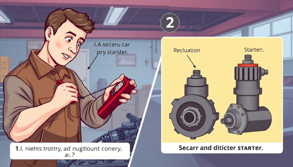 СкоCко стоит ремонт стартера. - иллюстрация