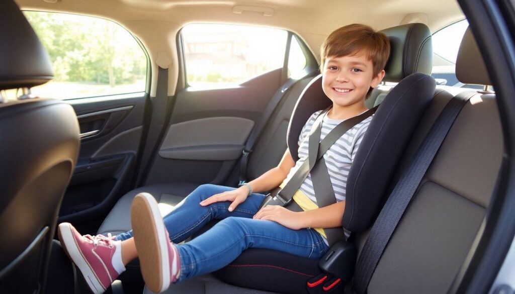 Расходы на детское удерживающее устройство (бустер). - иллюстрация