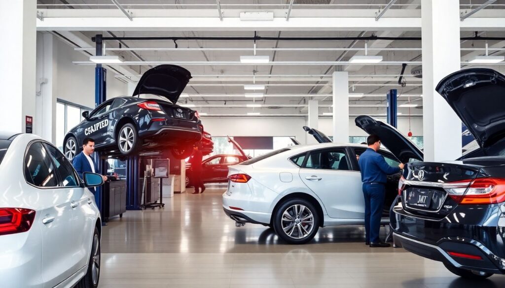 КАСКО: как выбрать ремонт у дилера или на СТОА по выбору страховой компании Как выбрать между КАСКО с ремонтом у дилера или на СТОА по выбору страховой. - иллюстрация