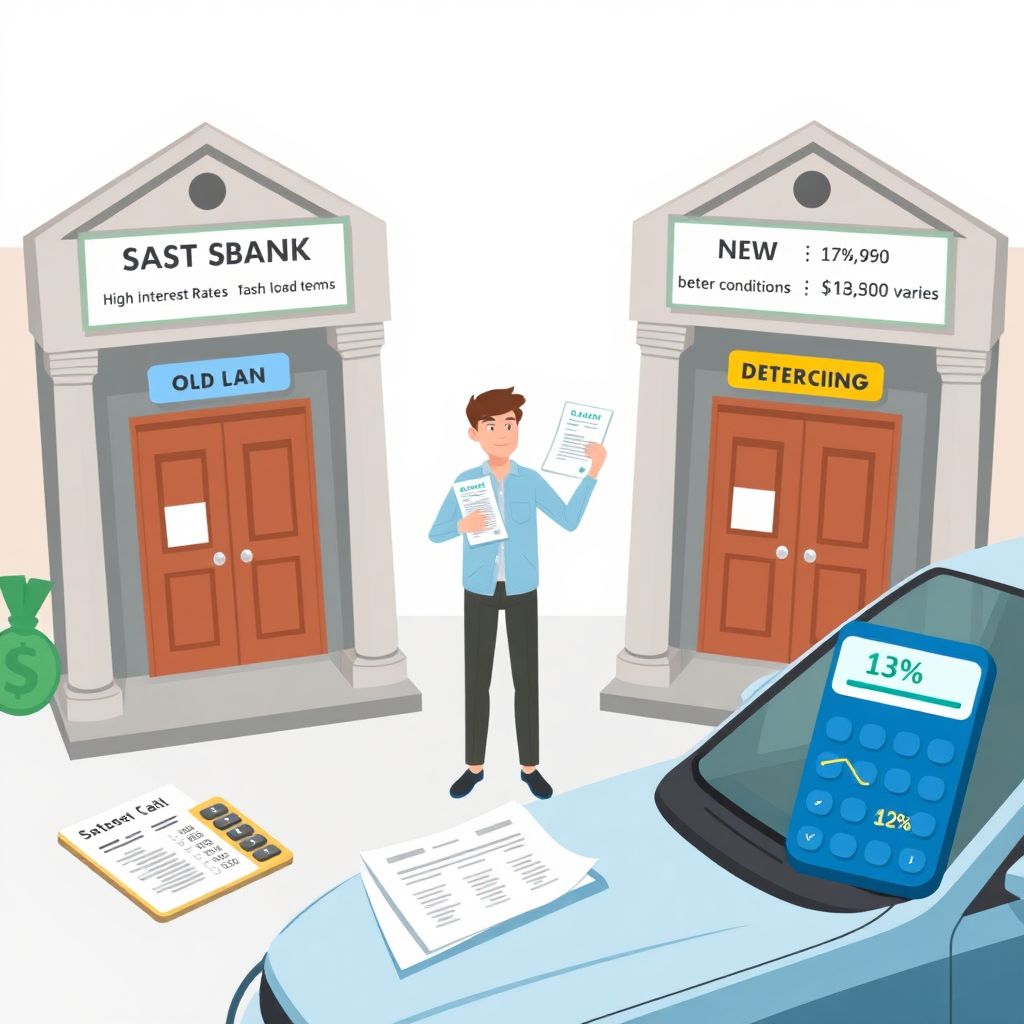 Как рефинансировать автокредит в другом банке.