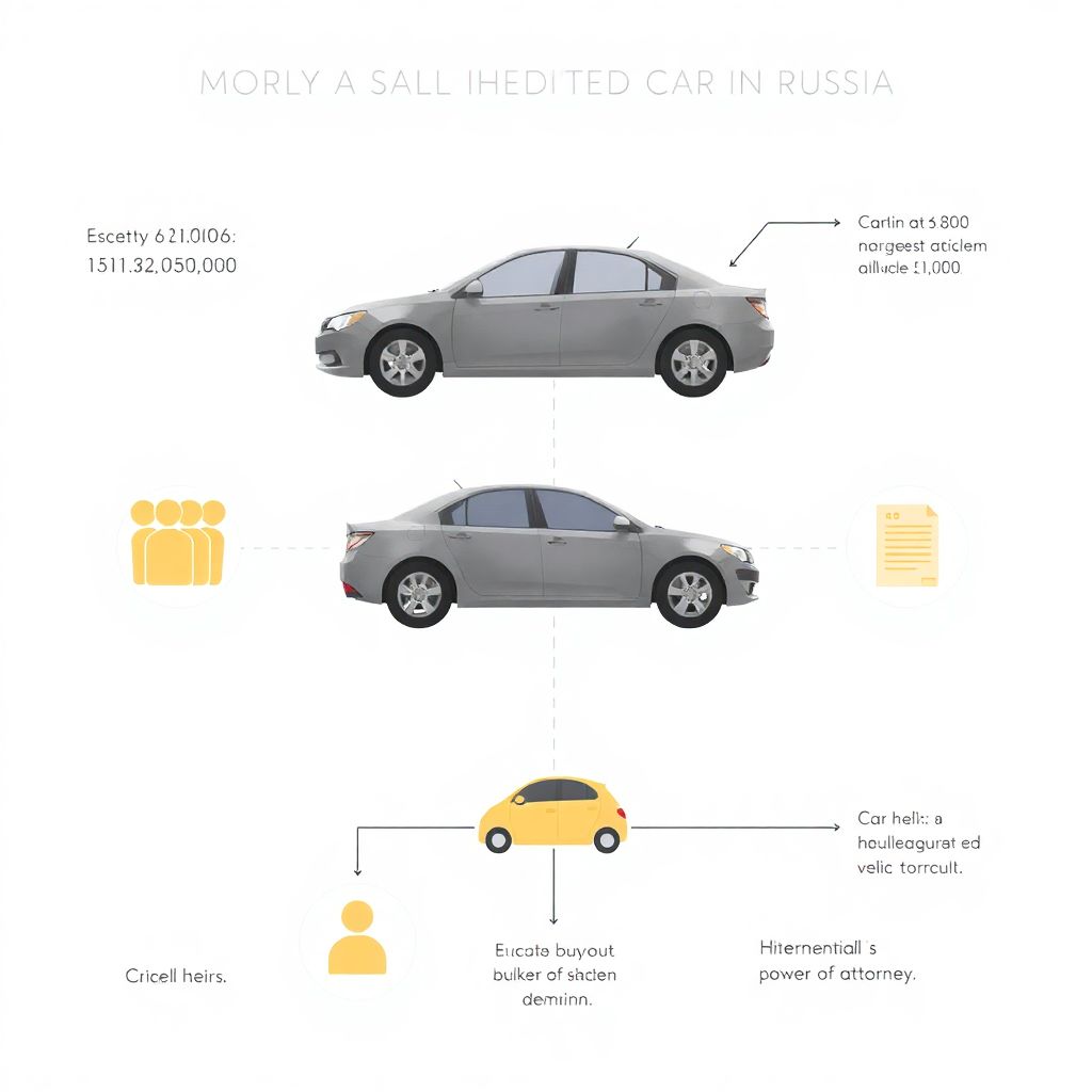 Как продать унаследованный автомобиль при наличии нескольких наследников Как продать унаследованный автомобиль, если наследников несколько.