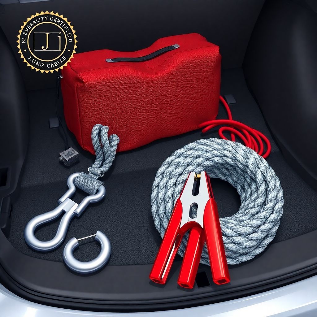 Расходы на буксировочный трос и провода для прикуривания.