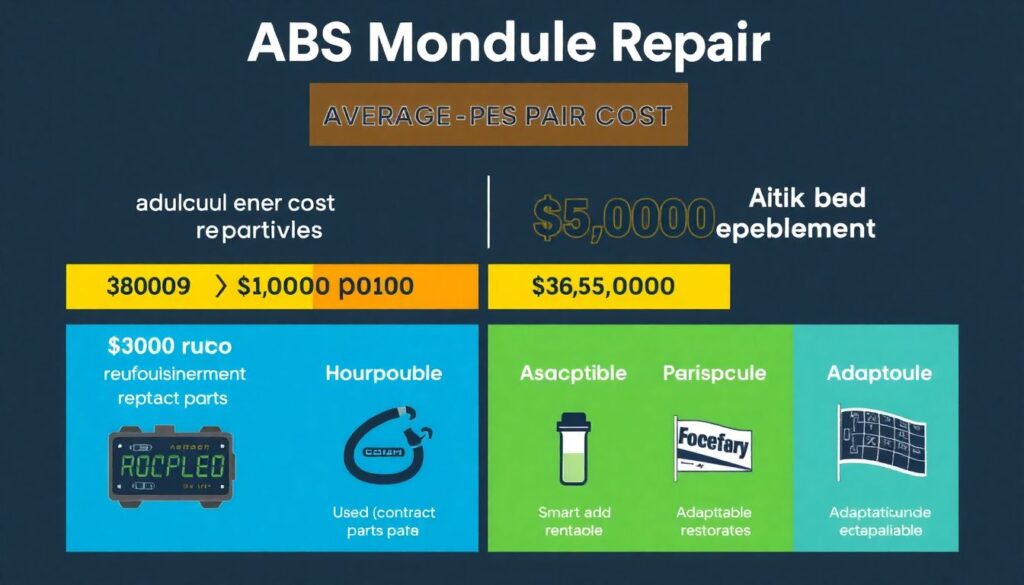 Сколько стоит ремонт блока АБС — цены и что влияет на стоимость ремонта Сколько стоит ремонт блока АБС. - иллюстрация