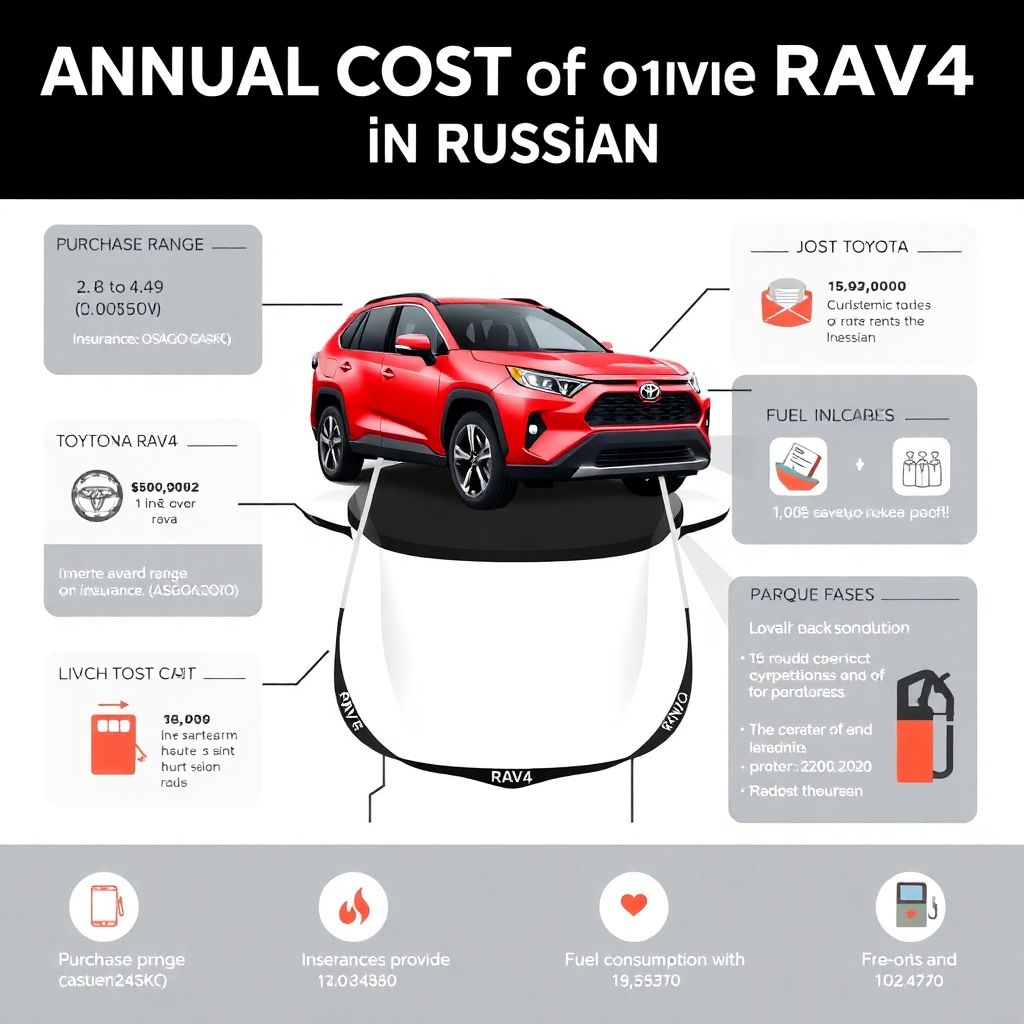 Стоимость владения toyota rav4: популярный кроссовер под микроскопом.