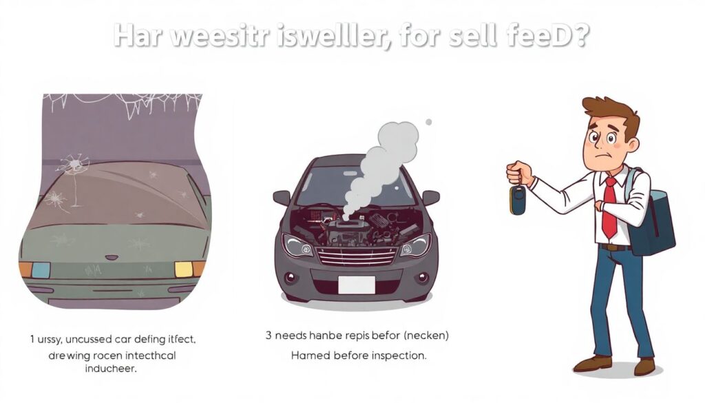 Как продать машину без техосмотра. - иллюстрация