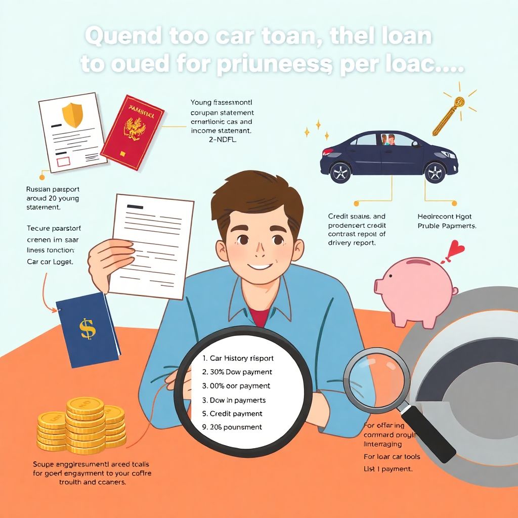 Как получить автокредит молодому водителю без опыта.