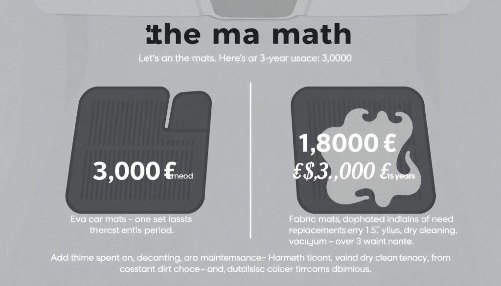 Расходы на авто коврики: что выгоднее выбрать — Eva или ворсовые модели? Расходы на автомобильные коврики: EVA или ворсовые? - иллюстрация