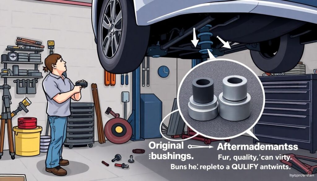 Сколько стоит замена сайлентблоков. - иллюстрация